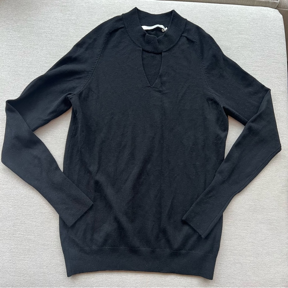 One Grey Day Black Sweater